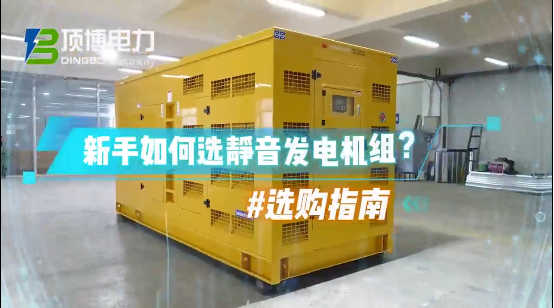 「視頻」新手如何選靜音柴油發(fā)電機組？